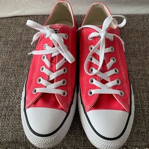 Converse shoes- strawberry jam